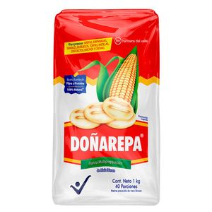 Harina Doñarepa extrafina maíz blanco x1000g