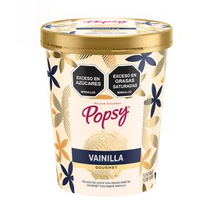 Helado Popsy vainilla Litro x600g