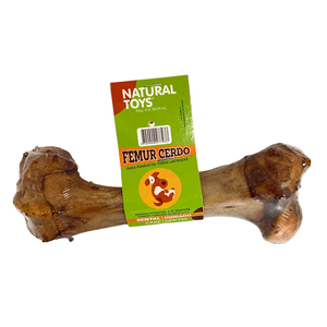 Snack Para Perro Natural Toys Hueso Fémur De Cerdo Deshidratado