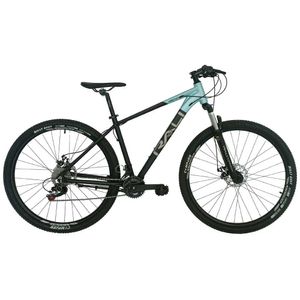 Bicicleta Hombre Rin 29 Mecánica Cambios 2*8 Negro/Turquesa Rali