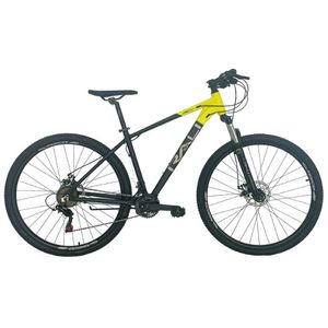 Bicicleta Hombre Rin 29 Mecánica Cambios 2*8 Negro/Amarillo Rali