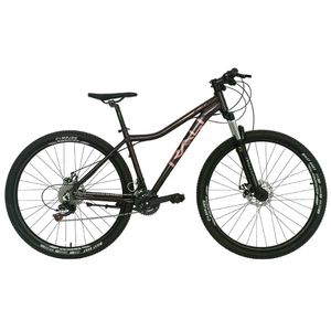 Bicicleta Mujer Rin 29 Mecánica Cambios 2*8 Morado/Coral Rali