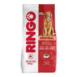 Alimento Para Perro Ringo Adultos Original x20 Kilos