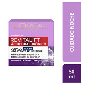 Crema Revitalift Loreal ácido hialurónico noche x50ml
