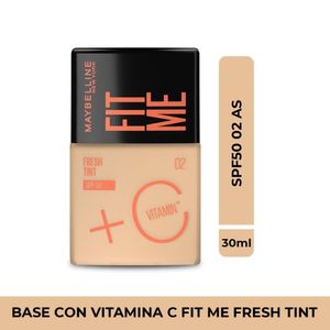 Base Maybelline Fit Me Fresh Tint Tono 02 x30ml