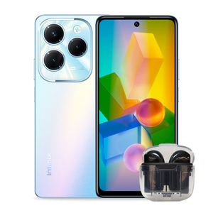 Celular Infinix Hot 40 Pro 6.78" 256GB Azul +  Audífono TWS