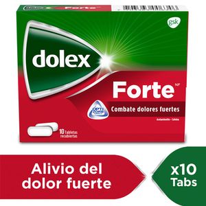 Analgésico Dolex Forte x10und
