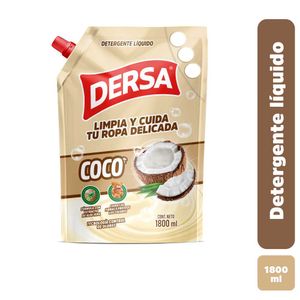 Detergente Dersa líquido ropa delicada coco x1800ml