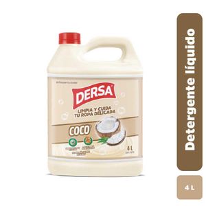 Detergente Dersa líquido coco x4000ml