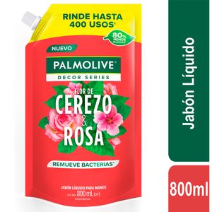 Jabón Líquido Manos Palmolive Flor de Cerezo & Rosa x800ml