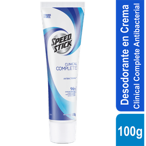 Desodorante Hombre Antitranspirante Speed Stick Tubo Clinico x100g