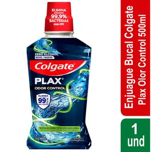 Enjuague Bucal Colgate Plax Odor Control x500ml