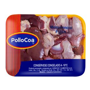 Menudencia Pollocoa fina de pollo x480g