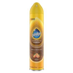 Lustrador de Muebles Pledge Brillo y Protección Naranja 378 ml