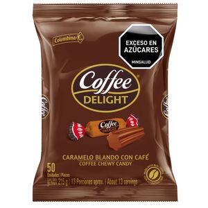 Caramelo Coffe Delight blando café x50und x215g