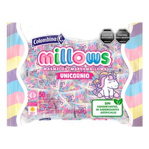 Masmelos Millows unicorneo x 50und x 275g