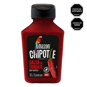 Salsa Amazon tomate chipotle pet x295g