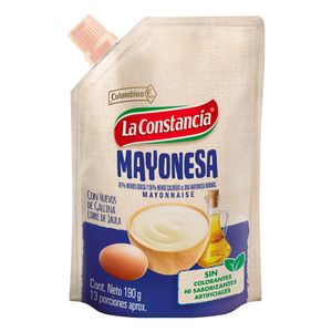Salsa La Constancia mayonesa x190g