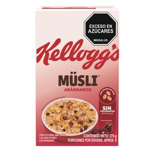 Cereal Kelloggs Musli Arándanos x275g