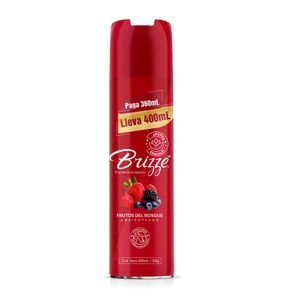 Ambientador Brizze frutos del bosque pague 360ml lleve 400ml