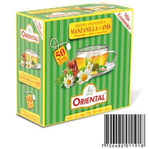 Aromática Oriental Manzanilla + Anís x37.5g