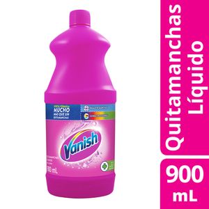 Quitamanchas Vanish Líquido Rosa 900 ml