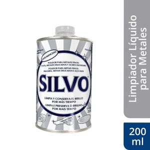 Limpiador Silvo Líquido Metales x200ml