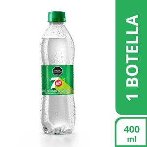 Gaseosa Seven Up x400ml