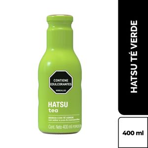 Té Hatsu sin azúcar yuzo-manzanilla botella x400ml