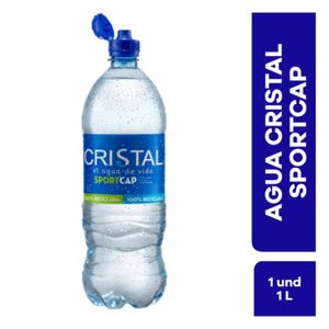 Agua Cristal sport cap petx1000ml