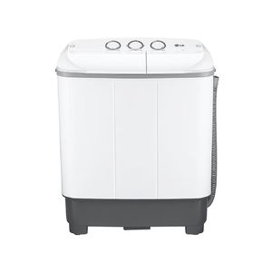 Lavadora LG Carga Superior 8 kg Doble Tina WP8WMR Blanco