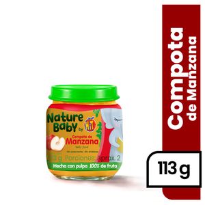 Compota Nature Baby Hit Manzana x113grs