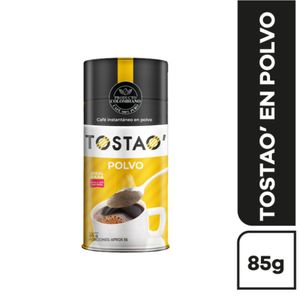 Café Tostao polvo instantáneo x85g