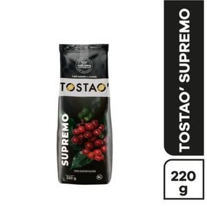 Café Tostao supremo tostado molido x220g