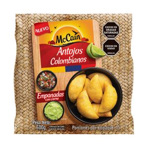 Empanada McCain carne antojos colombianos x 600g