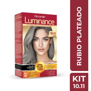 Kit Tinte Luminance 2 Tubos 10.11 Rubio Plateado