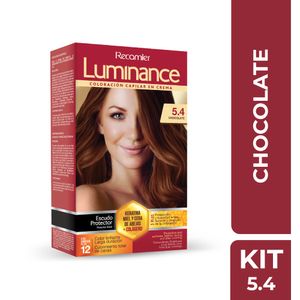Kit Tinte Luminance 2 Tubos 5.4 Chocolate
