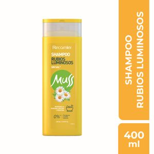 Shampoo Muss Rubio Luminoso x 400ml