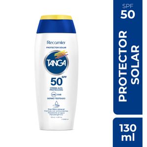 Protector Solar Tanga SPF 50 Crema x 130 ml