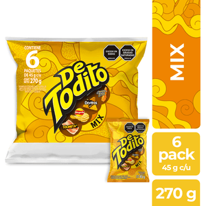 Pasabocas De Todito Mix Paketon X300g