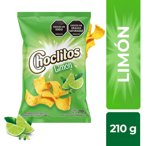 Snack Choclitos Limón 210gr