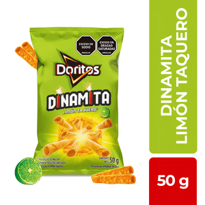 Snack Doritos Dinamita Limón Taquero 50gr