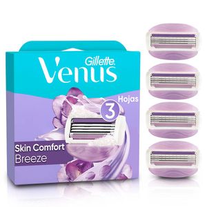 Repuestos de afeitar Venus Breeze con aceites botánicos x4und