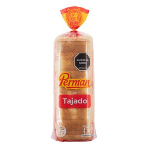 Pan tajado Perman x 450g