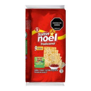 Galletas saltin noel tradicional x9 paquetes x24g