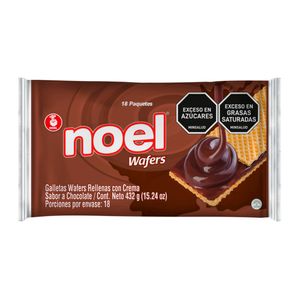 Galletas Chocolate Wafer Noel x 432 g.