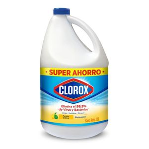 Blanqueador Clorox Pureza Cítrica Botella 3.8L