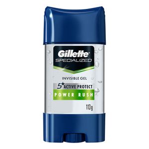 Gel Invisible Antitranspirante Gillette Specialized Power Rush x113g