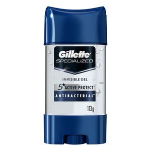 Gel Invisible Antitranspirante Gillette Specialized Antibacterial x113g