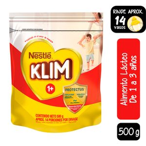 Alimento lácteo Klim 1+ DHA x 500 g